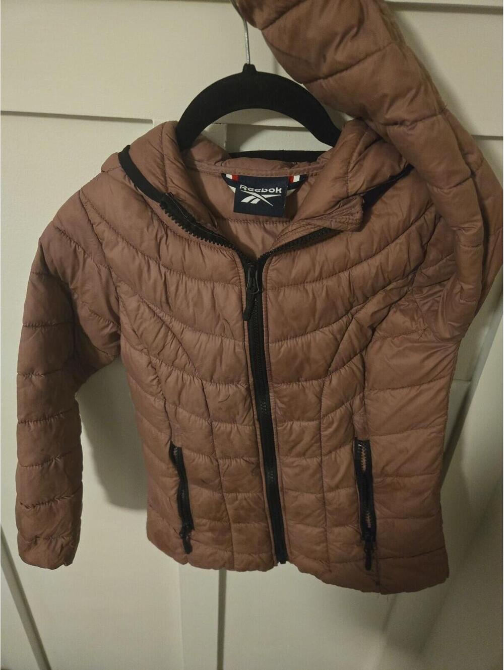 Reebok Kids Dusty Rose Puffer Jacket Size 6X - Picture 4 of 5